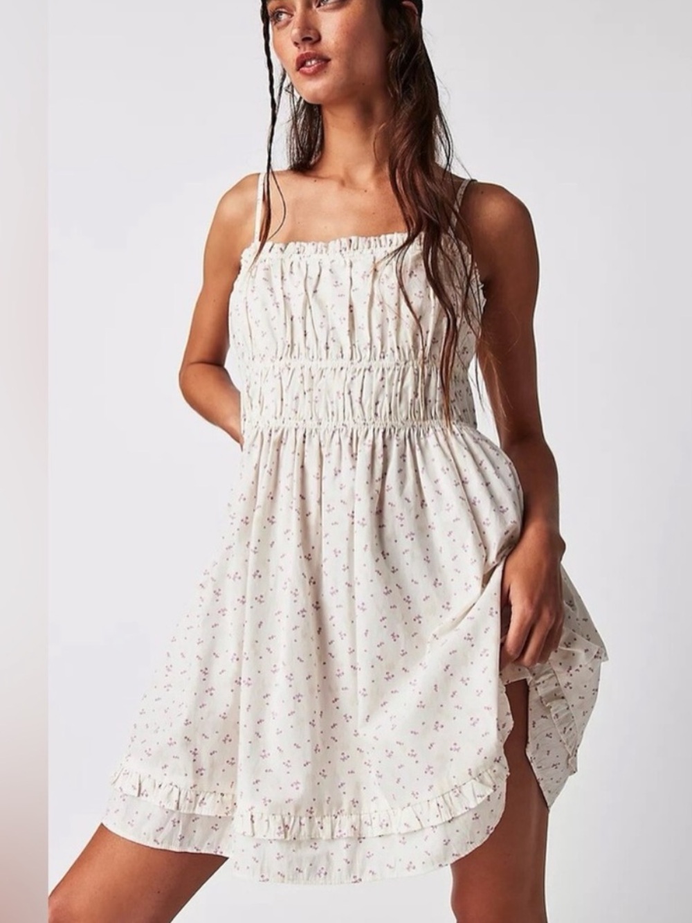 Free People Gabby Mini Dress